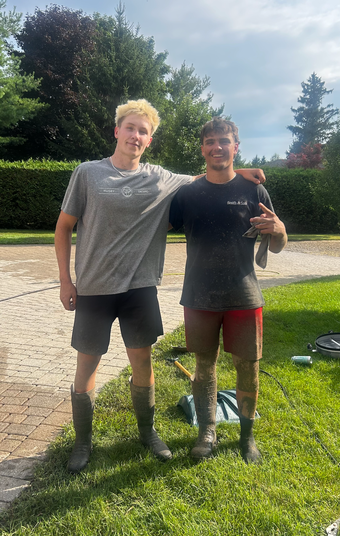 SPX Power Washing Team Photo